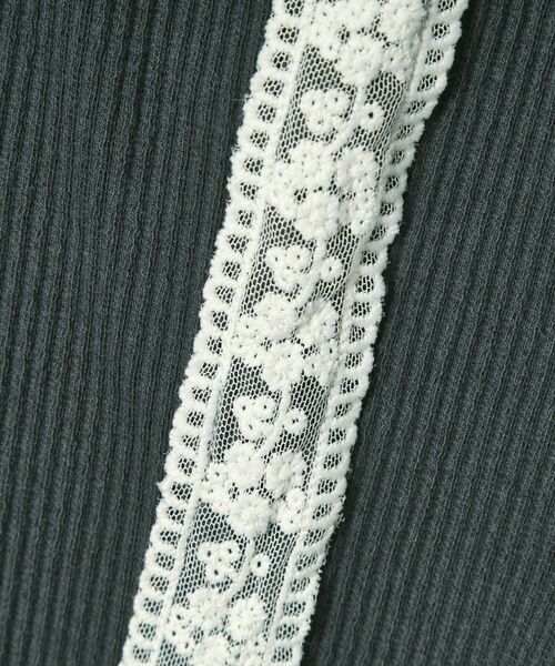 SHOO・LA・RUE / シューラルー パンツ | 【100-150cm】サイドレースリブレギンス | 詳細6