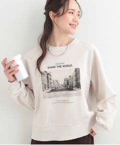 SHOO・LA・RUE / シューラルー スウェット | プリントアソート裏毛ベーシックスウェット