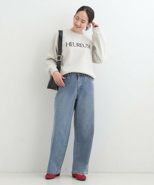 SHOO・LA・RUE / シューラルー スウェット | プリントアソート裏毛ベーシックスウェット | 詳細3