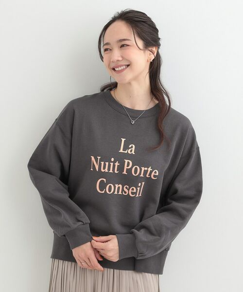 SHOO・LA・RUE / シューラルー スウェット | プリントアソート裏毛ベーシックスウェット | 詳細5