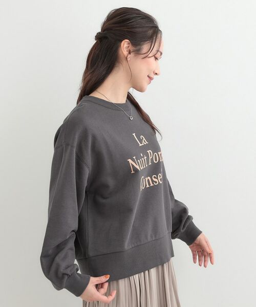 SHOO・LA・RUE / シューラルー スウェット | プリントアソート裏毛ベーシックスウェット | 詳細6