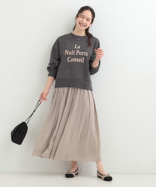 SHOO・LA・RUE / シューラルー スウェット | プリントアソート裏毛ベーシックスウェット | 詳細7