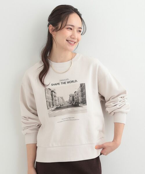 SHOO・LA・RUE / シューラルー スウェット | プリントアソート裏毛ベーシックスウェット | 詳細9