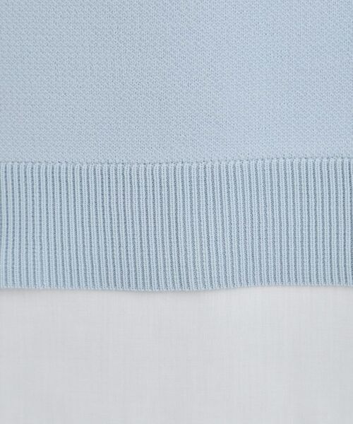 SHOO・LA・RUE / シューラルー ニット・セーター | 【洗える】さらに軽くなった スポンディッシュ裾フェイクジャカード | 詳細16