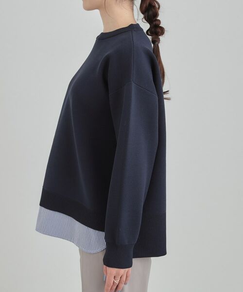 SHOO・LA・RUE / シューラルー ニット・セーター | 【洗える】さらに軽くなった スポンディッシュ裾フェイクジャカード | 詳細22