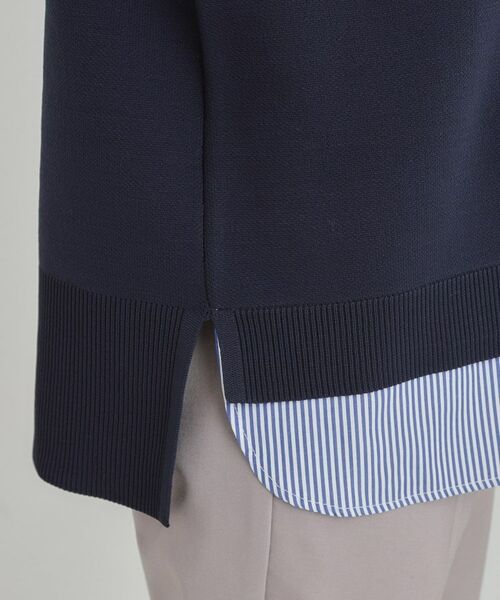 SHOO・LA・RUE / シューラルー ニット・セーター | 【洗える】さらに軽くなった スポンディッシュ裾フェイクジャカード | 詳細26