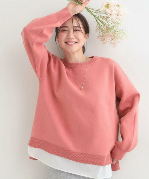 SHOO・LA・RUE / シューラルー ニット・セーター | 【洗濯機可/S-LL】さらに軽くなった スポンディッシュ裾フェイクトップス | 詳細27