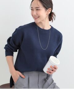 SHOO・LA・RUE / シューラルー ニット・セーター | コットン混で肌当たりがよい スウェットライクニット