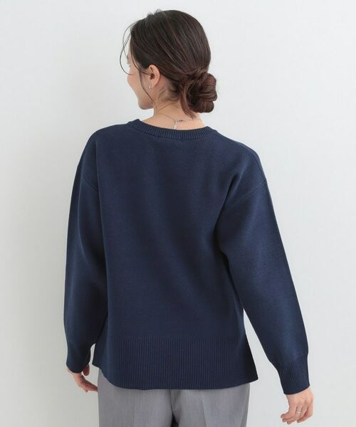 SHOO・LA・RUE / シューラルー ニット・セーター | コットン混で肌当たりがよい スウェットライクニット | 詳細10