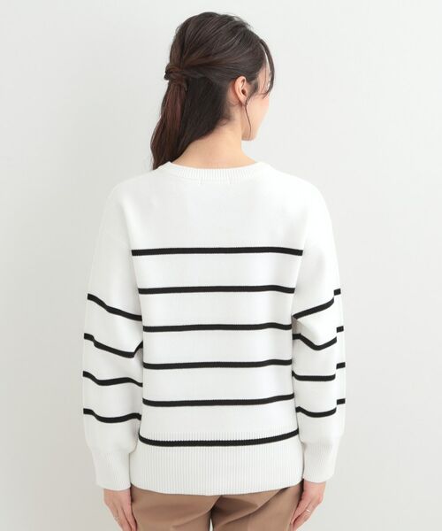 SHOO・LA・RUE / シューラルー ニット・セーター | コットン混で肌当たりがよい スウェットライクニット | 詳細19