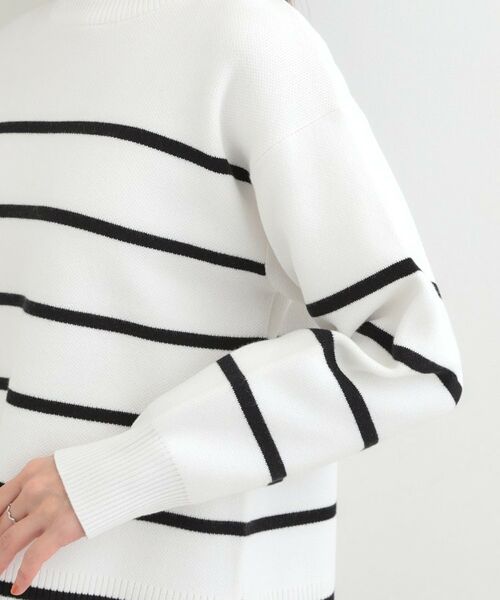 SHOO・LA・RUE / シューラルー ニット・セーター | コットン混で肌当たりがよい スウェットライクニット | 詳細21