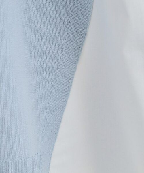 SHOO・LA・RUE / シューラルー ニット・セーター | 【洗える】スポンディッシュ脇フェイクジャカード | 詳細12