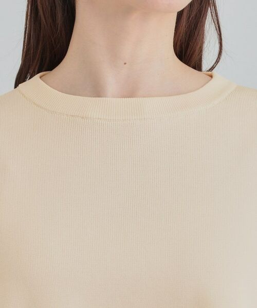 SHOO・LA・RUE / シューラルー ニット・セーター | 【洗える】スポンディッシュ脇フェイクジャカード | 詳細20