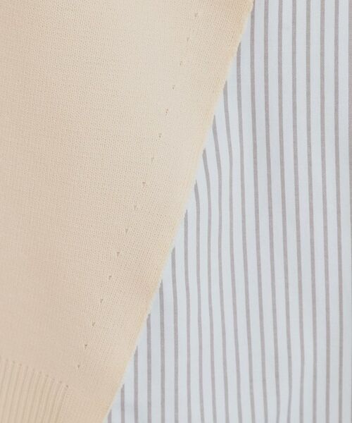 SHOO・LA・RUE / シューラルー ニット・セーター | 【洗える】スポンディッシュ脇フェイクジャカード | 詳細4