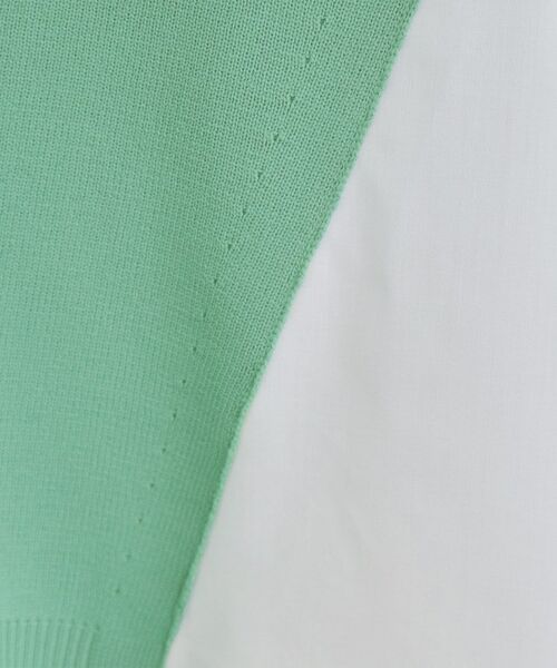 SHOO・LA・RUE / シューラルー ニット・セーター | 【洗える】スポンディッシュ脇フェイクジャカード | 詳細8