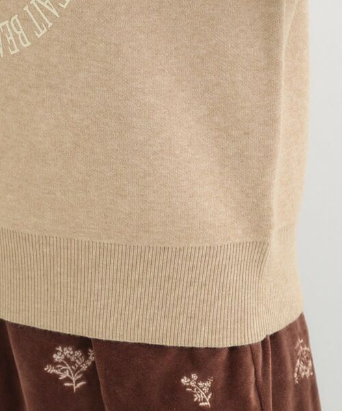 SHOO・LA・RUE / シューラルー ニット・セーター | 【洗える】もちもちタッチが心地よいスウェットライクロゴニット | 詳細18