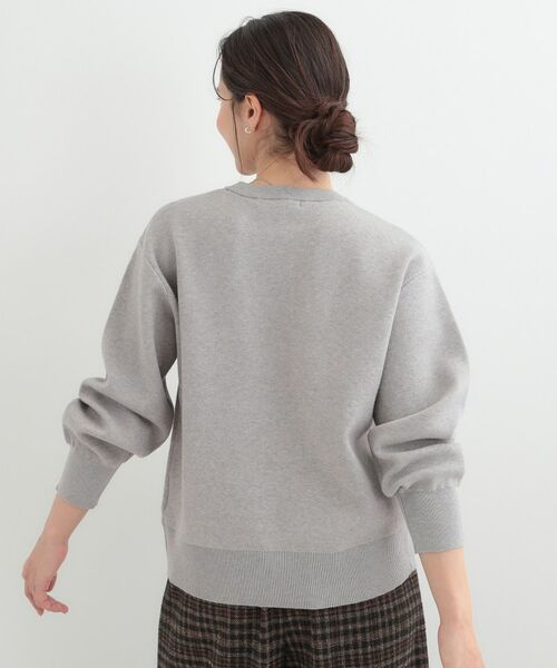 SHOO・LA・RUE / シューラルー ニット・セーター | 【洗える】もちもちタッチが心地よいスウェットライクロゴニット | 詳細2