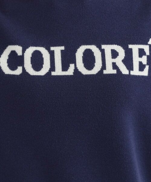 SHOO・LA・RUE / シューラルー ニット・セーター | 【洗える】もちもちタッチが心地よいスウェットライクロゴニット | 詳細8