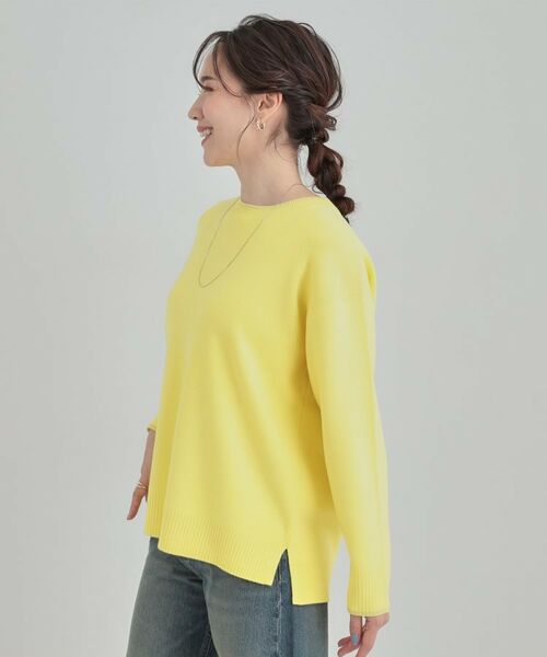 SHOO・LA・RUE / シューラルー ニット・セーター | 【洗える/セットアップ可/毛玉になりにくい】クルーネックニット | 詳細10