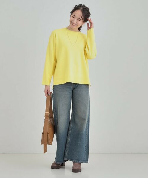 SHOO・LA・RUE / シューラルー ニット・セーター | 【洗える/セットアップ可/毛玉になりにくい】クルーネックニット | 詳細11