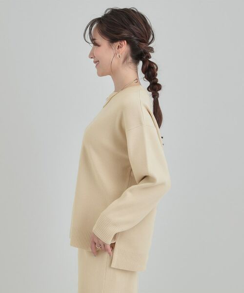 SHOO・LA・RUE / シューラルー ニット・セーター | 【洗える/セットアップ可/毛玉になりにくい】クルーネックニット | 詳細18