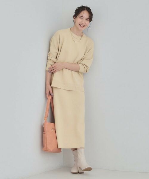 SHOO・LA・RUE / シューラルー ニット・セーター | 【洗える/セットアップ可/毛玉になりにくい】クルーネックニット | 詳細19