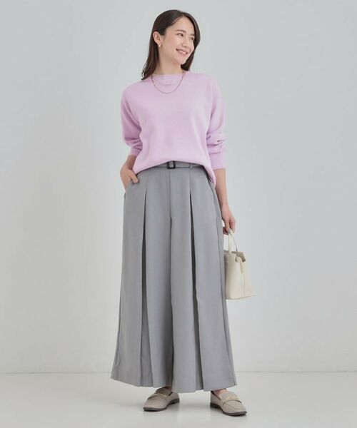 SHOO・LA・RUE / シューラルー ニット・セーター | 【洗える/セットアップ可/毛玉になりにくい】クルーネックニット | 詳細23