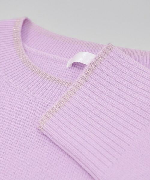 SHOO・LA・RUE / シューラルー ニット・セーター | 【洗える/セットアップ可/毛玉になりにくい】クルーネックニット | 詳細24