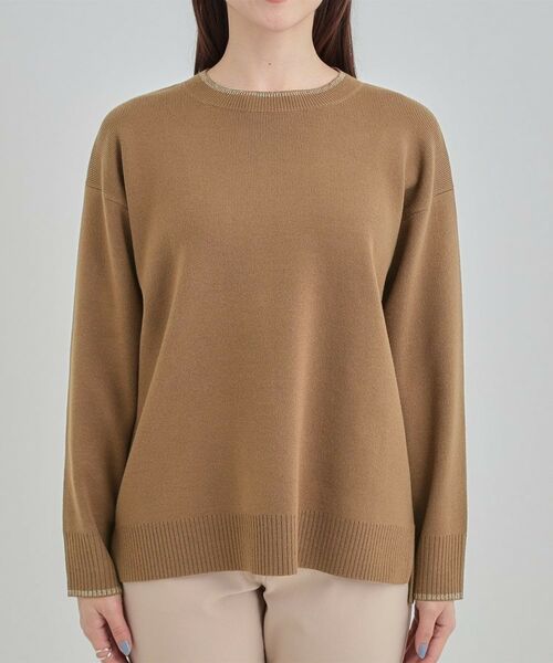 SHOO・LA・RUE / シューラルー ニット・セーター | 【洗える/セットアップ可/毛玉になりにくい】クルーネックニット | 詳細25