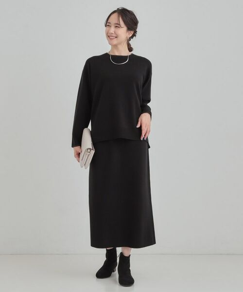 SHOO・LA・RUE / シューラルー ニット・セーター | 【洗える/セットアップ可/毛玉になりにくい】クルーネックニット | 詳細3