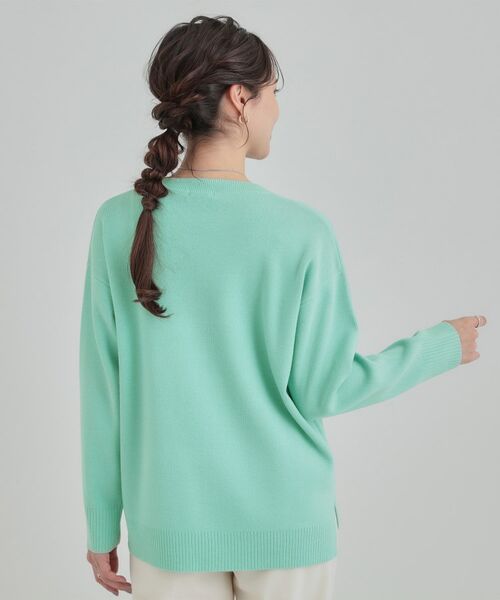 SHOO・LA・RUE / シューラルー ニット・セーター | 【洗える/セットアップ可/毛玉になりにくい】クルーネックニット | 詳細6