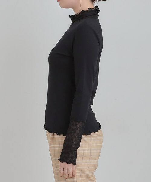 SHOO・LA・RUE / シューラルー カットソー | レース切り替えインナー | 詳細11