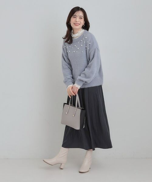 SHOO・LA・RUE / シューラルー カットソー | レース切り替えインナー | 詳細3