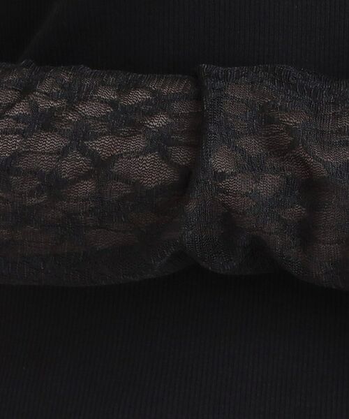 SHOO・LA・RUE / シューラルー カットソー | レース切り替えインナー | 詳細9