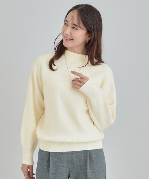 SHOO・LA・RUE / シューラルー ニット・セーター | 【洗える／毛玉になりにくい】ハイネックニット | 詳細1