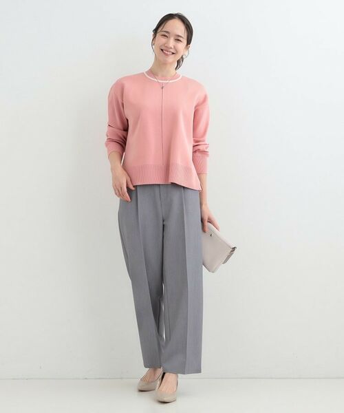 SHOO・LA・RUE / シューラルー ニット・セーター | 【洗える】スポンディッシュパイピングニット | 詳細11