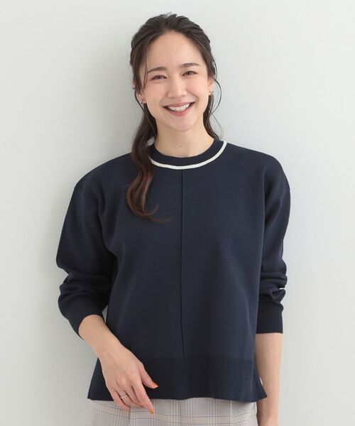 SHOO・LA・RUE / シューラルー ニット・セーター | 【洗える】スポンディッシュパイピングニット | 詳細13