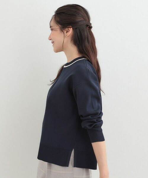 SHOO・LA・RUE / シューラルー ニット・セーター | 【洗える】スポンディッシュパイピングニット | 詳細14