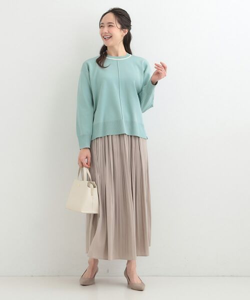 SHOO・LA・RUE / シューラルー ニット・セーター | 【洗える】スポンディッシュパイピングニット | 詳細3