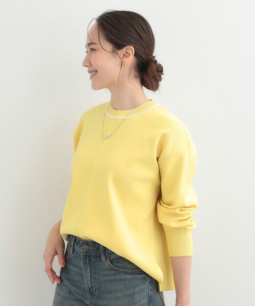 SHOO・LA・RUE / シューラルー ニット・セーター | 【洗える】スポンディッシュパイピングニット | 詳細6