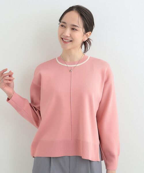 SHOO・LA・RUE / シューラルー ニット・セーター | 【洗える】スポンディッシュパイピングニット | 詳細9