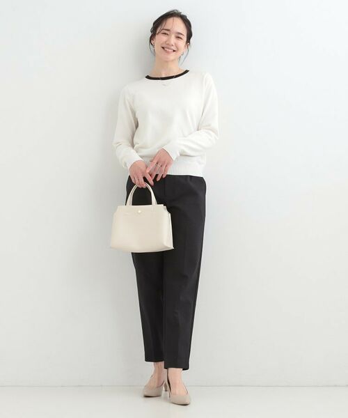 SHOO・LA・RUE / シューラルー ニット・セーター | 【洗える】シンプルきれい見え クルーネックニット | 詳細11