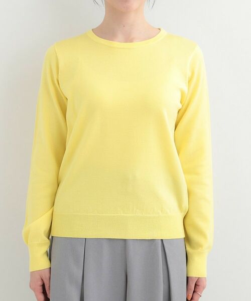 SHOO・LA・RUE / シューラルー ニット・セーター | 【洗える】シンプルきれい見え クルーネックニット | 詳細17