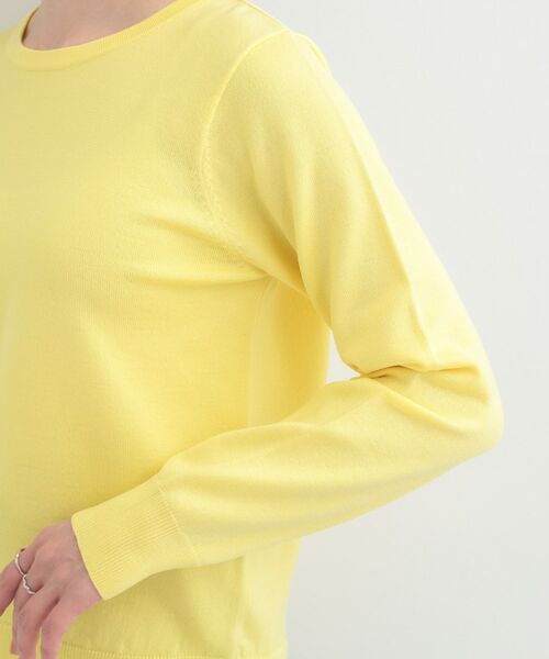 SHOO・LA・RUE / シューラルー ニット・セーター | 【洗える】シンプルきれい見え クルーネックニット | 詳細21