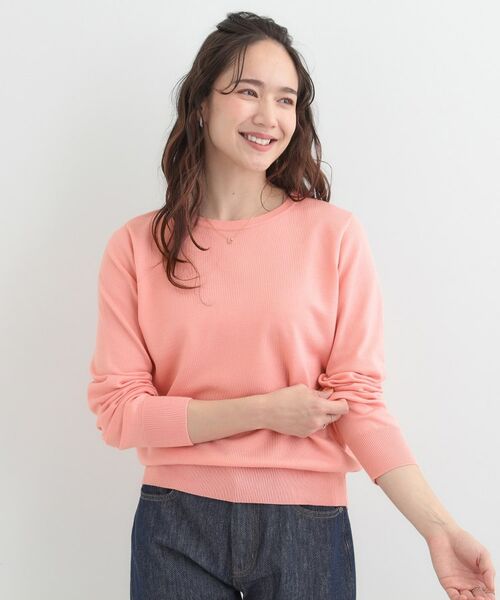 SHOO・LA・RUE / シューラルー ニット・セーター | 【洗える】シンプルきれい見え クルーネックニット | 詳細5