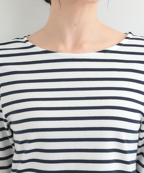 SHOO・LA・RUE / シューラルー Tシャツ | ボートネック ボーダーロンT | 詳細20