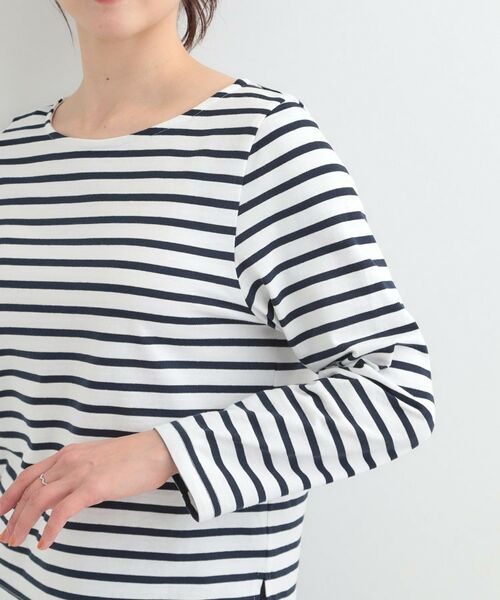 SHOO・LA・RUE / シューラルー Tシャツ | ボートネック ボーダーロンT | 詳細21