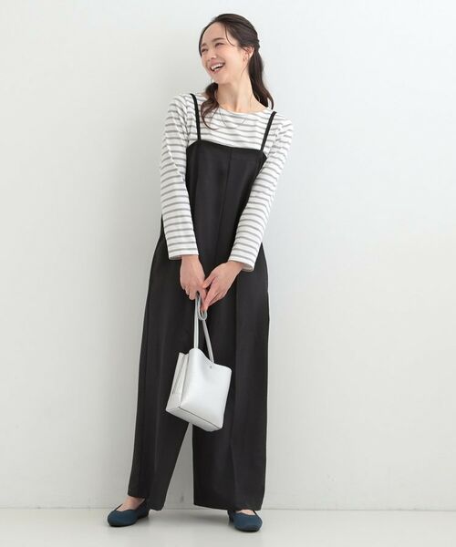 SHOO・LA・RUE / シューラルー Tシャツ | ボートネック ボーダーロンT | 詳細3