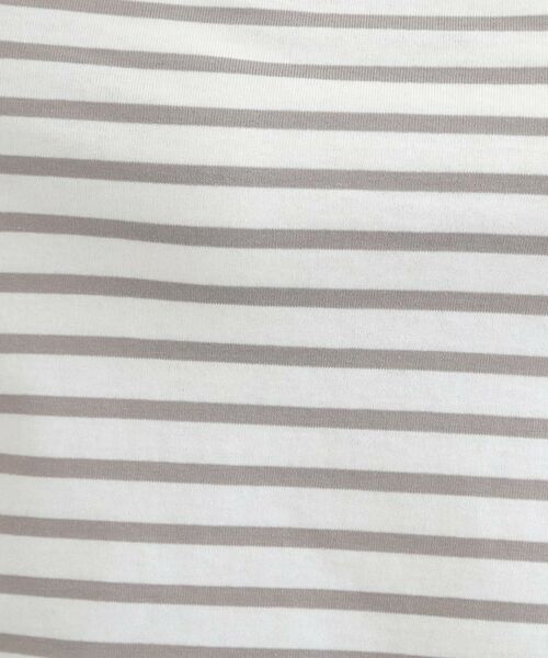 SHOO・LA・RUE / シューラルー Tシャツ | ボートネック ボーダーロンT | 詳細4