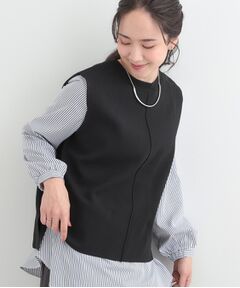 SHOO・LA・RUE / シューラルー ニット・セーター | 【2点セット】軽くてきれい見え ニットベスト＋ブラウスセット